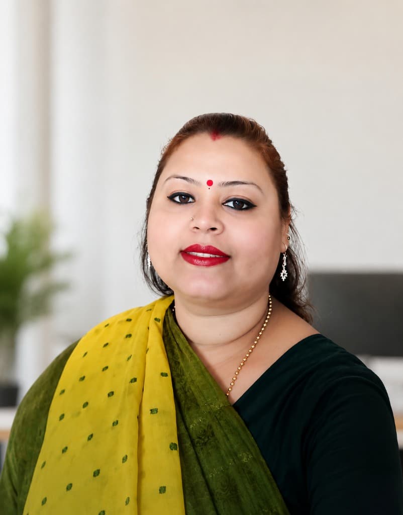 Lisha Chakravarty, Head of Marketing at TalkMedX