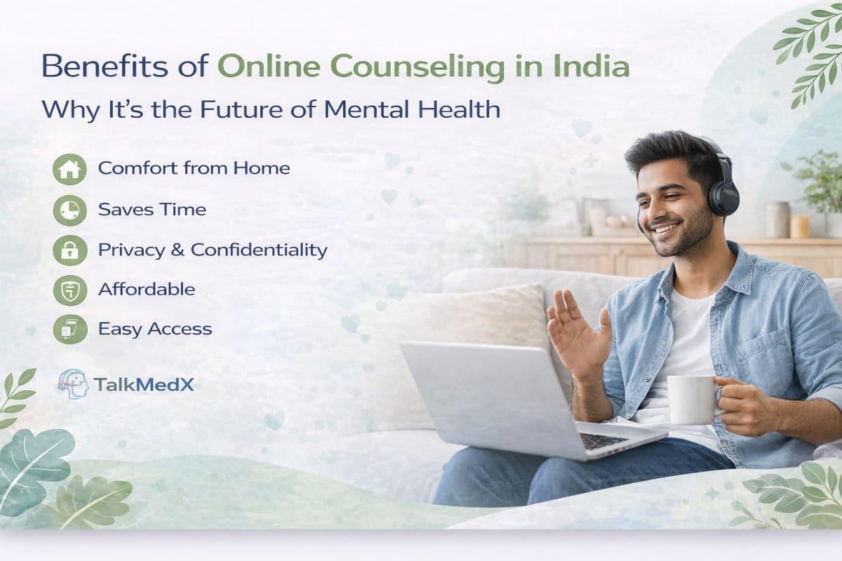 Benefits of Online Counseling in India: Why It’s the Future of Mental Health