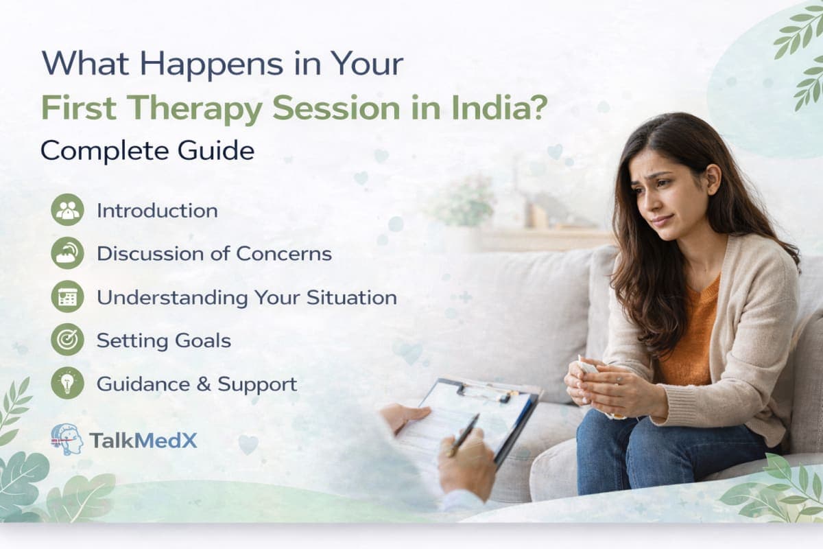 What Happens in Your First Therapy Session in India? Complete Guide