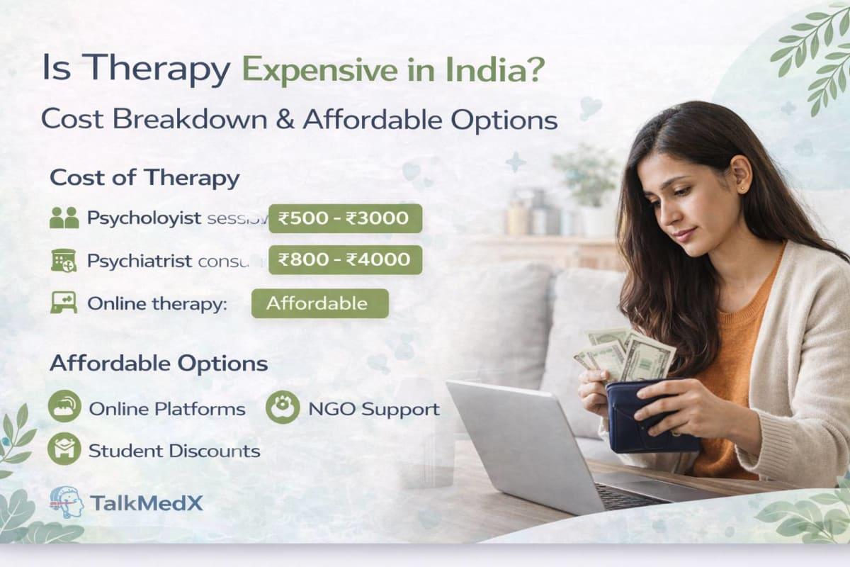 Is Therapy Expensive in India? Cost Breakdown & Affordable Options