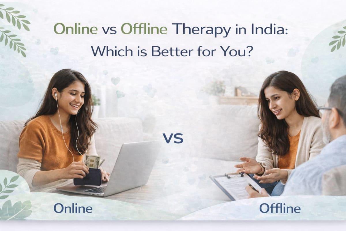 Online vs Offline Therapy in India: Which is Better for You?