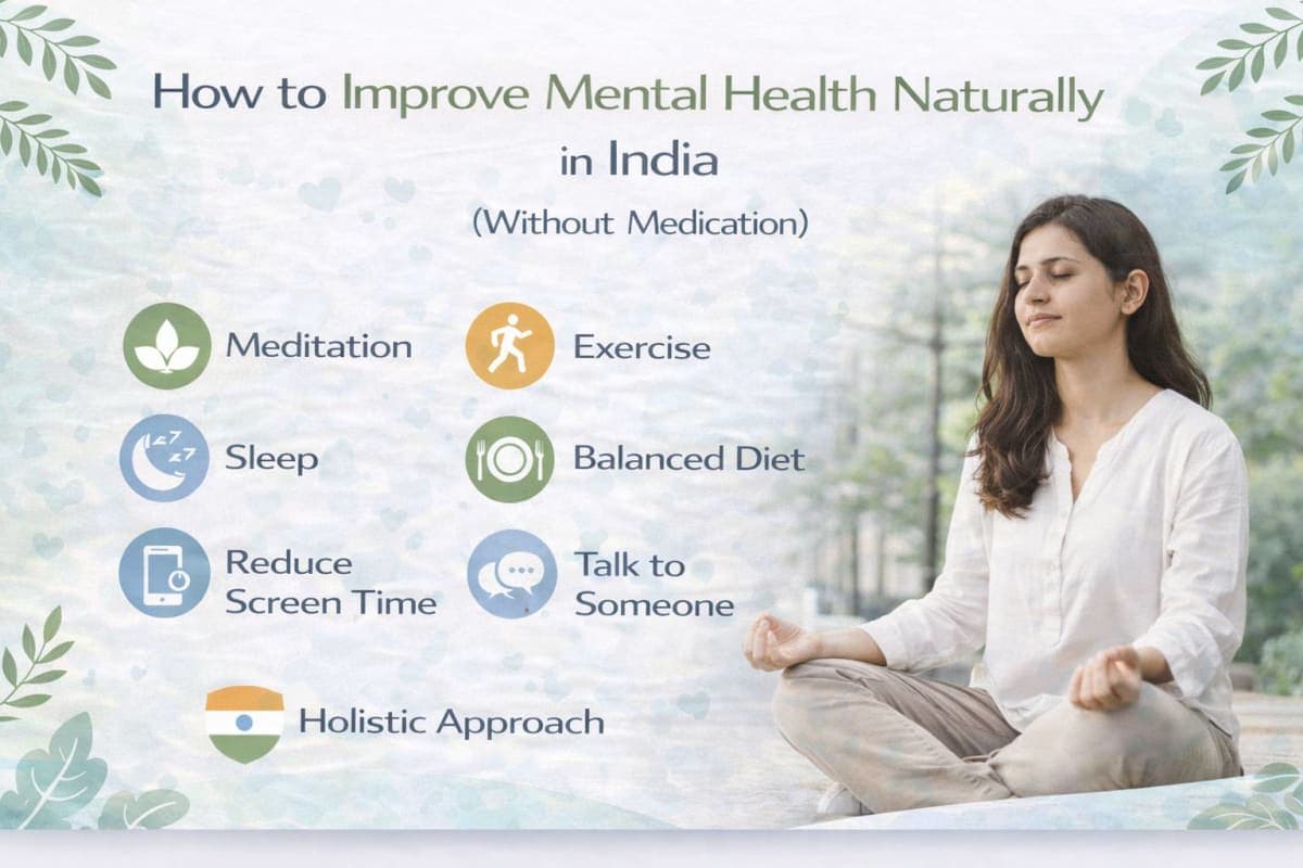 How to Improve Mental Health Naturally in India (Without Medication)