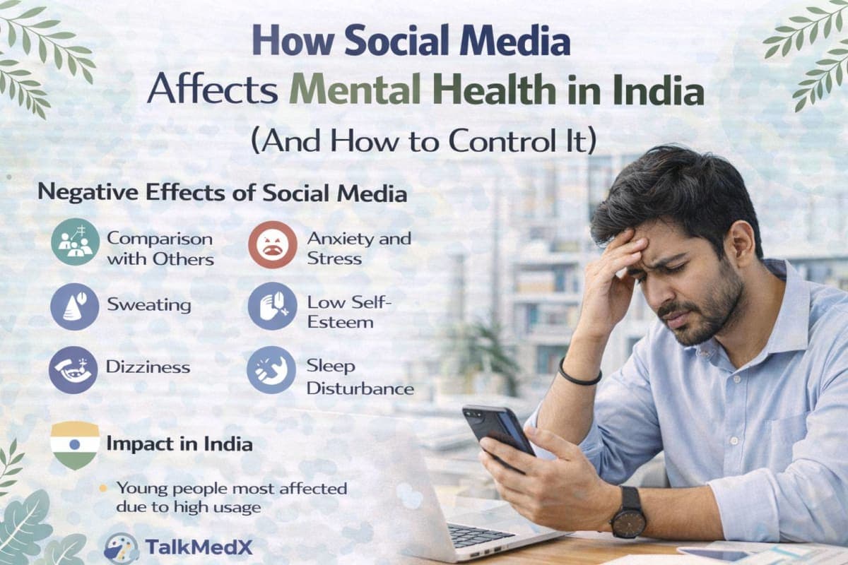 How Social Media Affects Mental Health in India (And How to Control It)